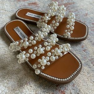 Steve Madden Taye Pearl Sandals